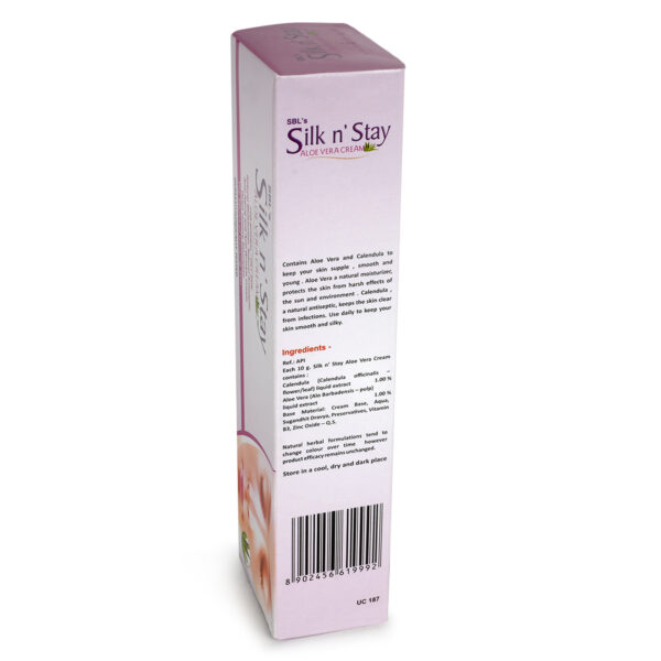 Silk n Stay Aloe Vera Cream / MOISTURIZING (For Normal/Oily skin) - Image 3