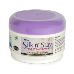 Silk n Stay Aloevera Cream (For Normal and Oily Skin) Jar