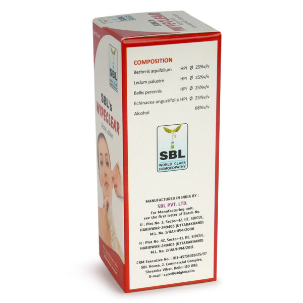 SBL Wipe Clear Acne Lotion - Image 2