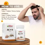 Bakson AC 9 Tablets (Hair Falling) (200tab) - Image 3