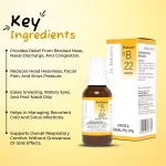 Bakson B22 Sinus Drops (30ml) - Image 2