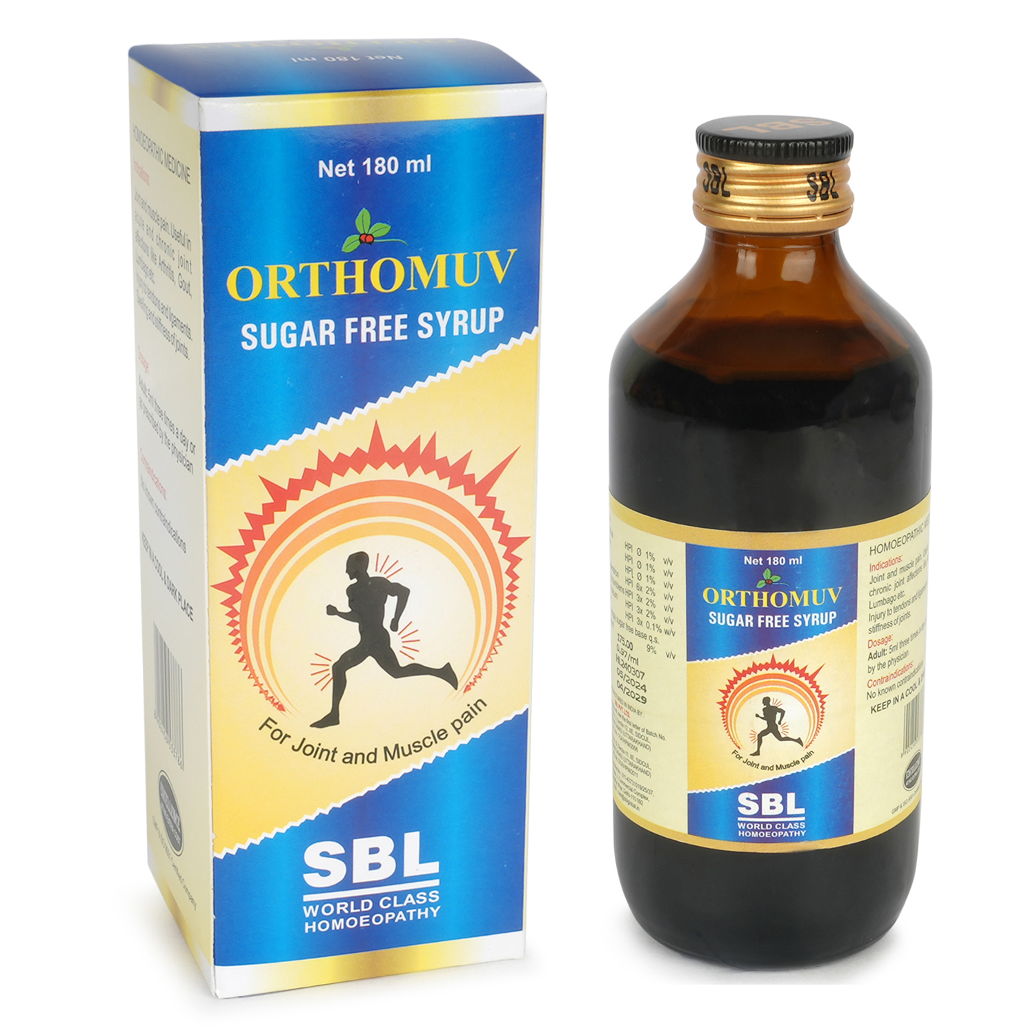 Orthomuv Sugar Free Syrup