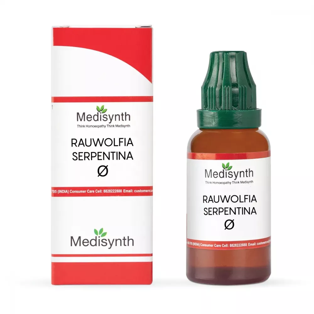 Medisynth Rauwolfia Serpentina 1X (Q) (30ml)