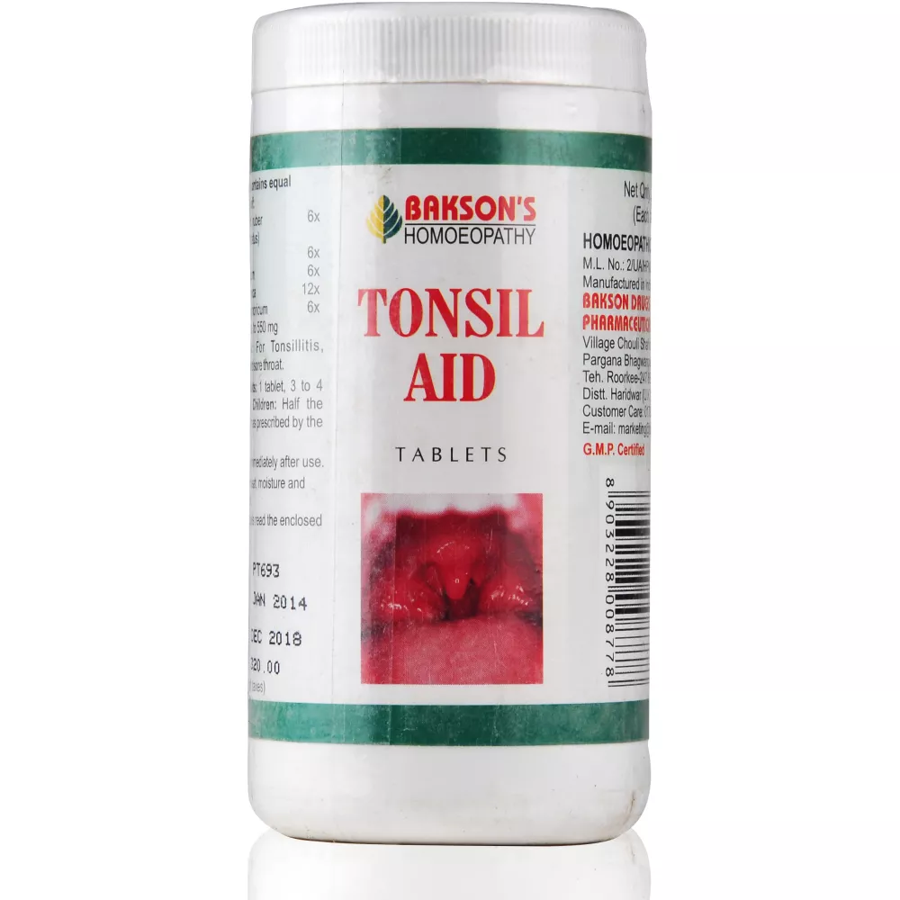 Bakson Tonsil Aid Tablets (200tab)