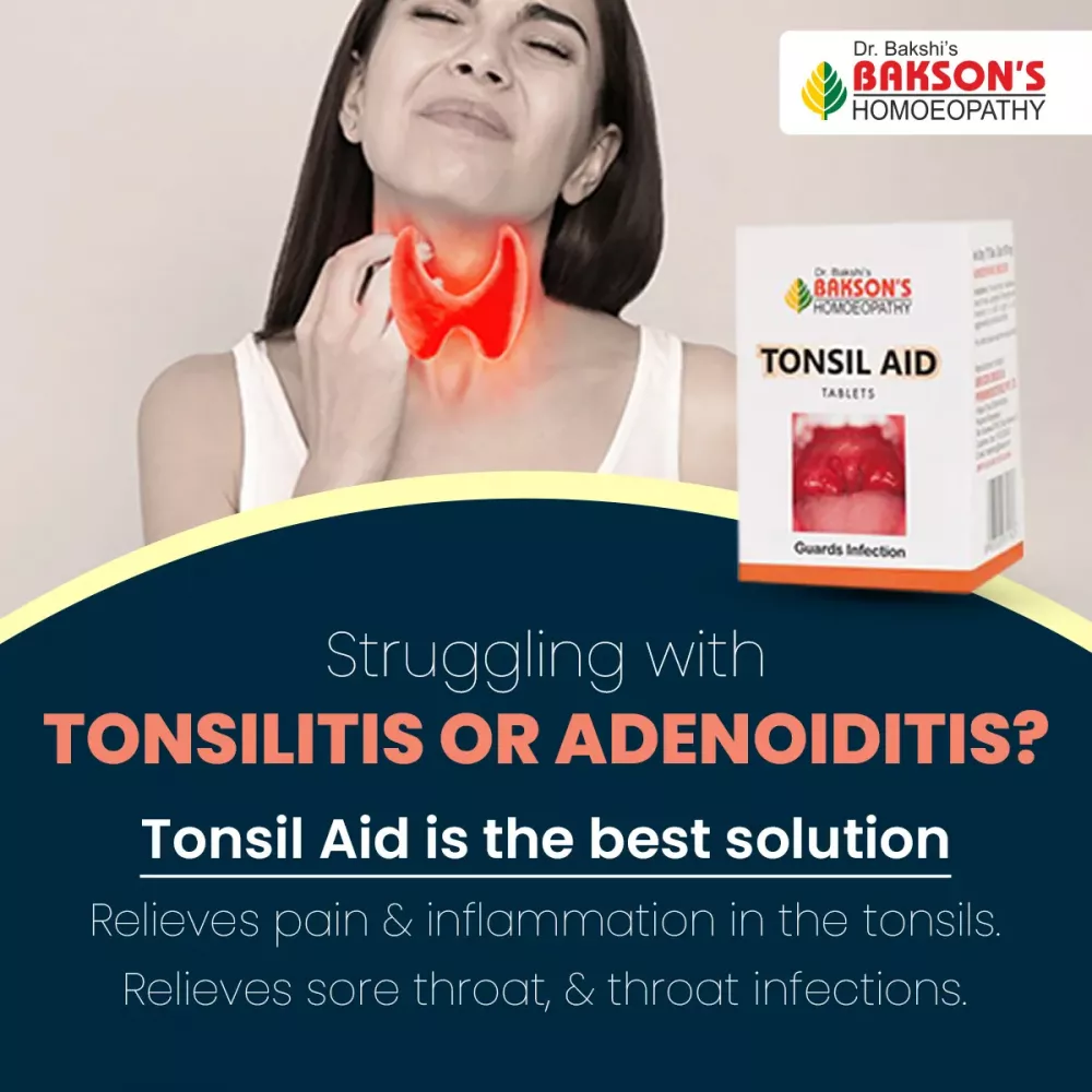 Bakson Tonsil Aid Tablets (200tab) - Image 2