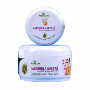 Wheezal Glow Bright Calendula Nectar Cream with Aloe Vera (200g)
